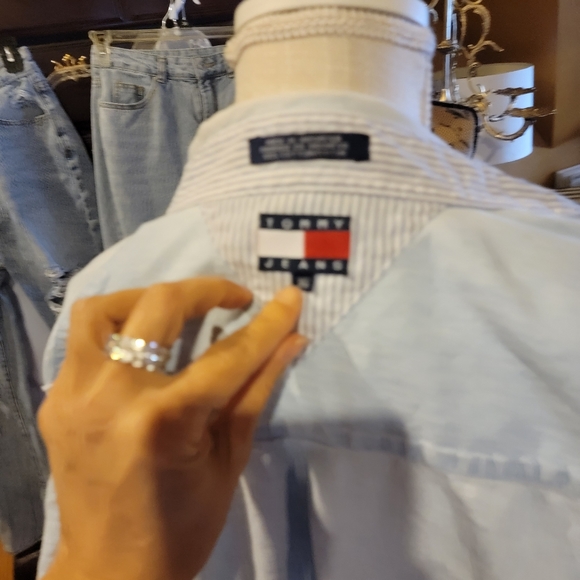 Tommy Hilfiger shirt preppy y2k - Picture 7 of 12